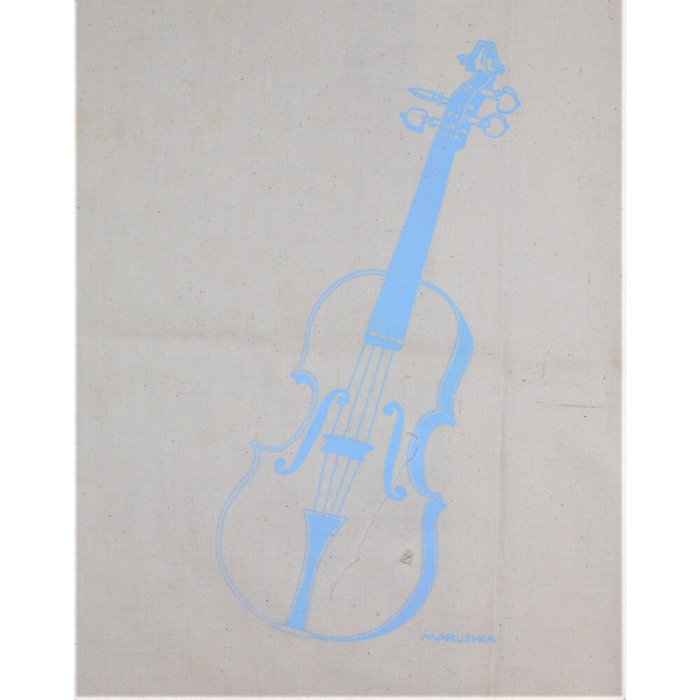 Mod Marushka Loving Music on Canvas